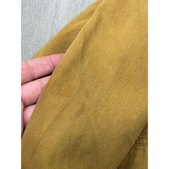 We The Free Viva Surplus Jacket Button Front Long Sleeve Canvas Brown Small NWT - Picture 8 of 11